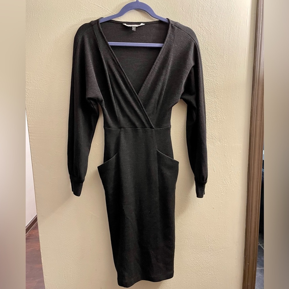 DVF faux wrap dress